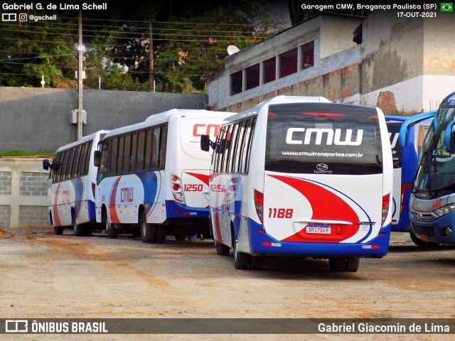 CMW Transportes 1188 na cidade de Bragança Paulista, São Paulo, Brasil, por Gabriel Giacomin de Lima. Número da foto: #11170784.