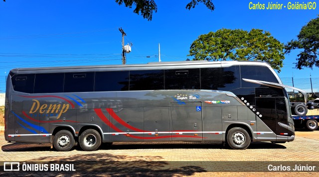 Demp Turismo 2303 na cidade de Aparecida de Goiânia, Goiás, Brasil, por Carlos Júnior. Número da foto: #11172529.