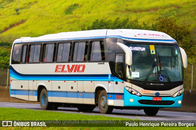 Empresa de Ônibus Vila Elvio 7400 na cidade de Aparecida, São Paulo, Brasil, por Paulo Henrique Pereira Borges. ID da foto: 11172904.