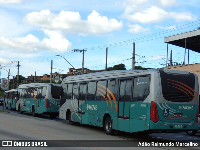 Companhia Coordenadas de Transportes 90306 na cidade de Belo Horizonte, Minas Gerais, Brasil, por Adão Raimundo Marcelino. ID da foto: 11173708.