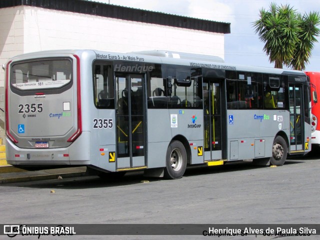 Expresso CampiBus 2355 na cidade de Campinas, São Paulo, Brasil, por Henrique Alves de Paula Silva. Número da foto: #11172892.