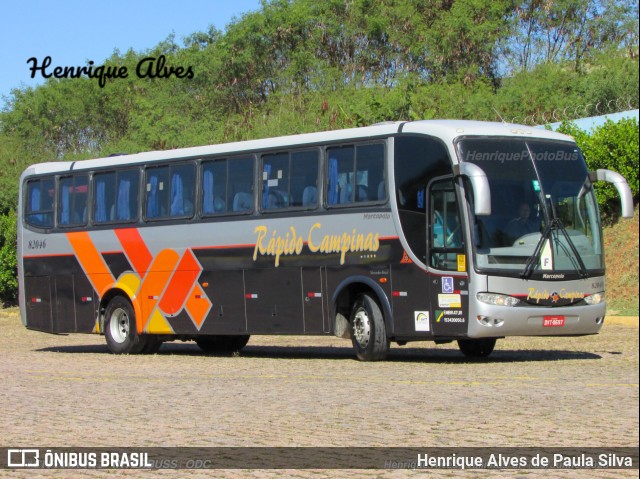 Rápido Campinas 82046 na cidade de Valinhos, São Paulo, Brasil, por Henrique Alves de Paula Silva. ID da foto: 11173012.