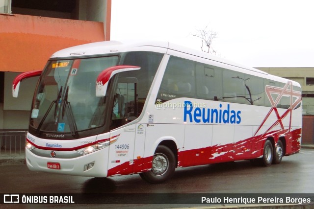 Empresa Reunidas Paulista de Transportes 144906 na cidade de Rio de Janeiro, Rio de Janeiro, Brasil, por Paulo Henrique Pereira Borges. ID da foto: 11172822.