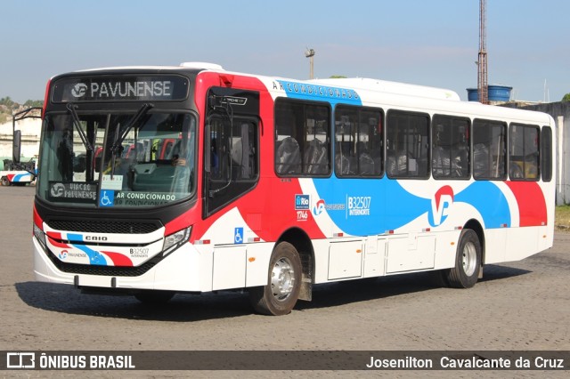 Viação Pavunense B32507 na cidade de Rio de Janeiro, Rio de Janeiro, Brasil, por Josenilton  Cavalcante da Cruz. Número da foto: #11172939.