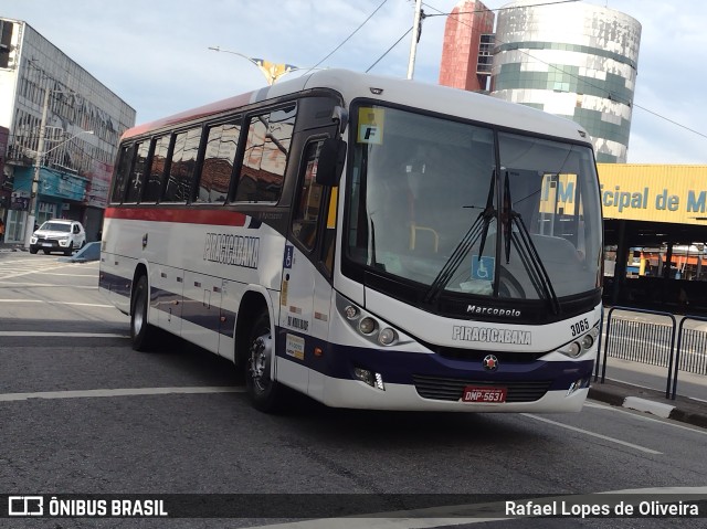 Viação Piracicabana 3065 na cidade de Mauá, São Paulo, Brasil, por Rafael Lopes de Oliveira. Número da foto: #11172778.