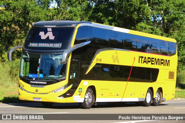 Viação Nova Itapemirim 50186 na cidade de Três Rios, Rio de Janeiro, Brasil, por Paulo Henrique Pereira Borges. Número da foto: #11175761.