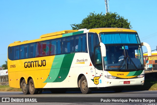 Empresa Gontijo de Transportes 17165 na cidade de Resende, Rio de Janeiro, Brasil, por Paulo Henrique Pereira Borges. ID da foto: 11175739.