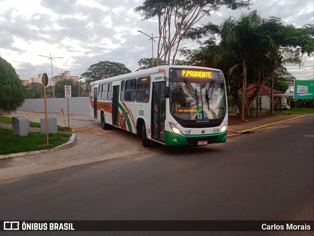 Empresa de Transportes Andorinha 6268 na cidade de Presidente Venceslau, São Paulo, Brasil, por Carlos Morais. ID da foto: 11174591.