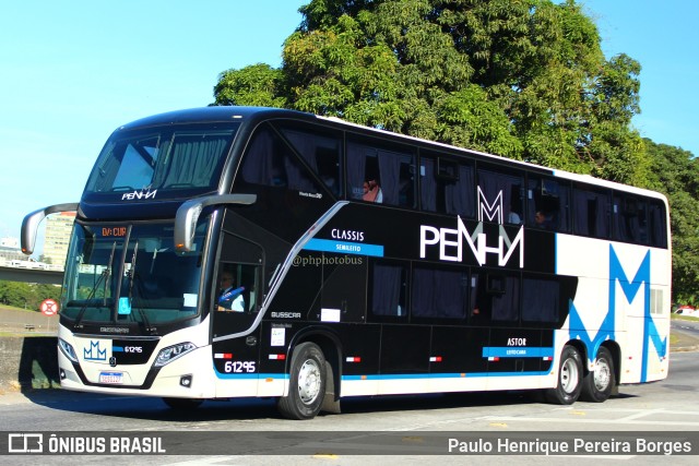 Empresa de Ônibus Nossa Senhora da Penha 61295 na cidade de Resende, Rio de Janeiro, Brasil, por Paulo Henrique Pereira Borges. Número da foto: #11175775.