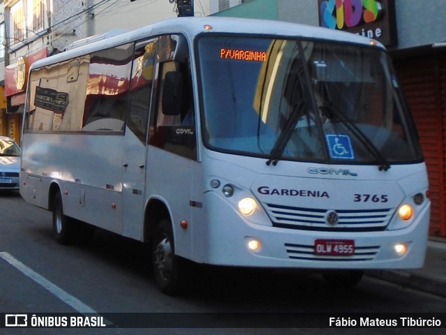 Expresso Gardenia 3765 na cidade de Três Corações, Minas Gerais, Brasil, por Fábio Mateus Tibúrcio. ID da foto: 11173980.