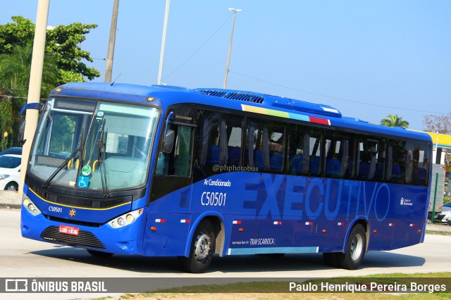 Tijuquinha - Auto Viação Tijuca C50501 na cidade de Rio de Janeiro, Rio de Janeiro, Brasil, por Paulo Henrique Pereira Borges. Número da foto: #11177963.