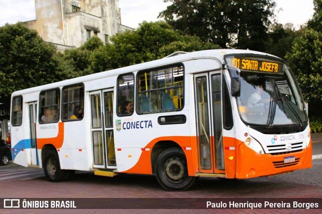 Viação Conecta 018 na cidade de Paraíba do Sul, Rio de Janeiro, Brasil, por Paulo Henrique Pereira Borges. ID da foto: 11178040.