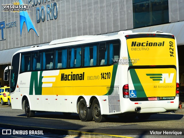 Viação Nacional 14210 na cidade de Rio de Janeiro, Rio de Janeiro, Brasil, por Victor Henrique. Número da foto: #11177652.