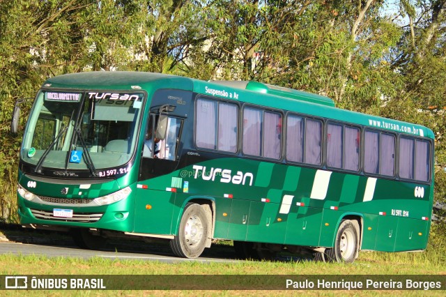 Tursan - Turismo Santo André 600 na cidade de Resende, Rio de Janeiro, Brasil, por Paulo Henrique Pereira Borges. Número da foto: #11178057.