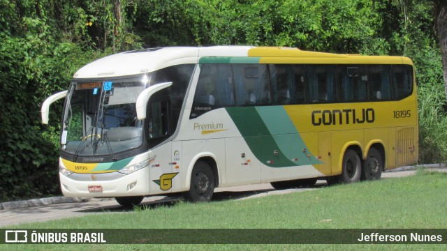 Empresa Gontijo de Transportes 18195 na cidade de Recife, Pernambuco, Brasil, por Jefferson Nunes. ID da foto: 11178071.