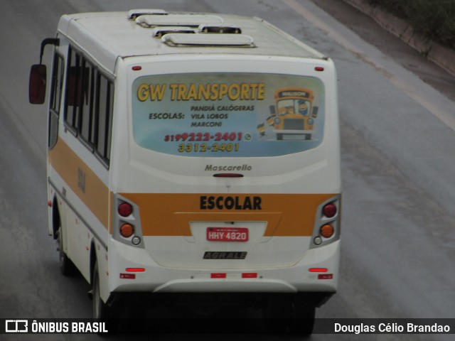 GW Transporte 4820 na cidade de Belo Horizonte, Minas Gerais, Brasil, por Douglas Célio Brandao. Número da foto: #11178181.