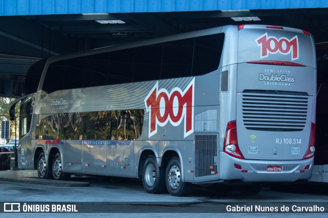 Auto Viação 1001 RJ 108.514 na cidade de Resende, Rio de Janeiro, Brasil, por Gabriel Nunes de Carvalho. ID da foto: 11180157.