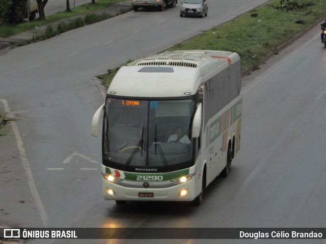 Empresa Gontijo de Transportes 21290 na cidade de Belo Horizonte, Minas Gerais, Brasil, por Douglas Célio Brandao. ID da foto: 11180086.