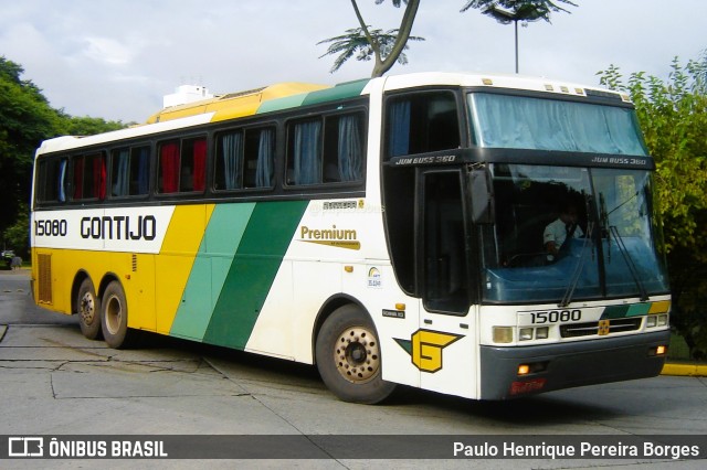 Empresa Gontijo de Transportes 15080 na cidade de São Paulo, São Paulo, Brasil, por Paulo Henrique Pereira Borges. ID da foto: 11180958.