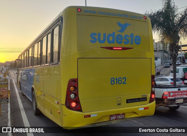 Viação Sudeste 8162 na cidade de Cariacica, Espírito Santo, Brasil, por Everton Costa Goltara. ID da foto: 11178634.