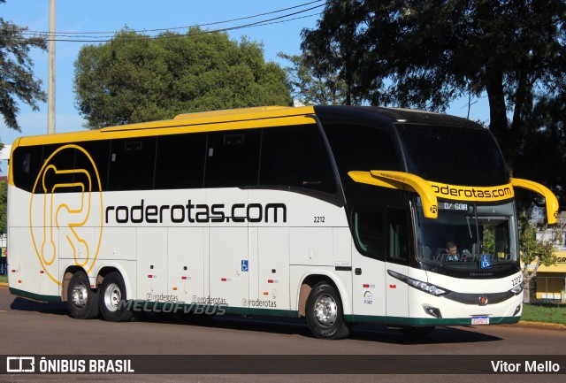 RodeRotas - Rotas de Viação do Triângulo 2212 na cidade de Cascavel, Paraná, Brasil, por Vitor Mello. ID da foto: 11181689.