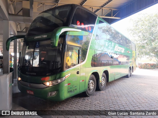 Eucatur - Empresa União Cascavel de Transportes e Turismo 5308 na cidade de Ji-Paraná, Rondônia, Brasil, por Gian Lucas  Santana Zardo. ID da foto: 11178479.