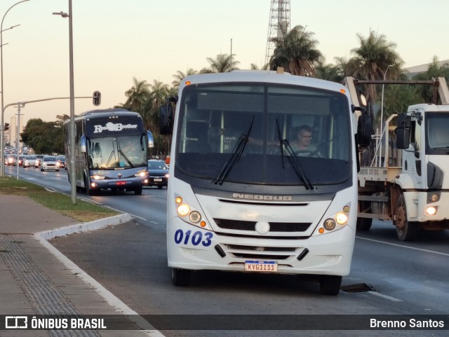 BTS Transportes 0103 na cidade de Brasília, Distrito Federal, Brasil, por Brenno Santos. Número da foto: #11182422.