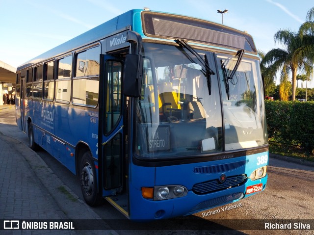 Biguaçu Transportes Coletivos Administração e Participação 389 na cidade de Florianópolis, Santa Catarina, Brasil, por Richard Silva. Número da foto: #11182590.