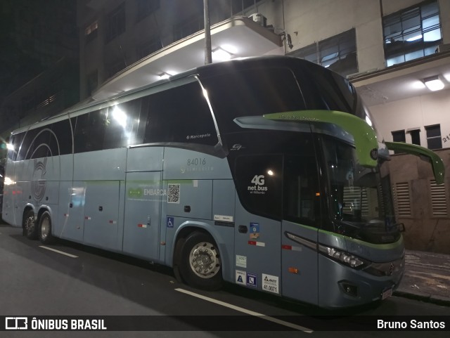 Viação Garcia 84016 na cidade de Belo Horizonte, Minas Gerais, Brasil, por Bruno Santos. ID da foto: 11183286.