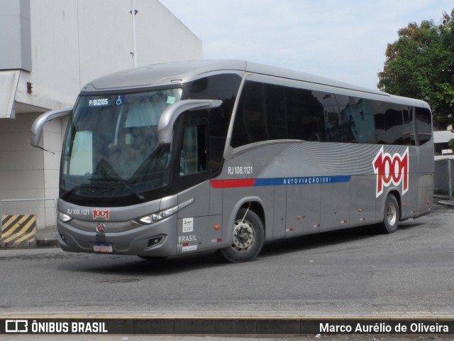 Auto Viação 1001 RJ 108.1121 na cidade de Rio de Janeiro, Rio de Janeiro, Brasil, por Marco Aurélio de Oliveira. ID da foto: 11182009.