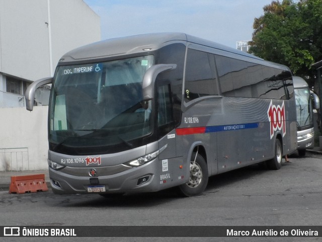 Auto Viação 1001 RJ 108.1096 na cidade de Rio de Janeiro, Rio de Janeiro, Brasil, por Marco Aurélio de Oliveira. Número da foto: #11182000.