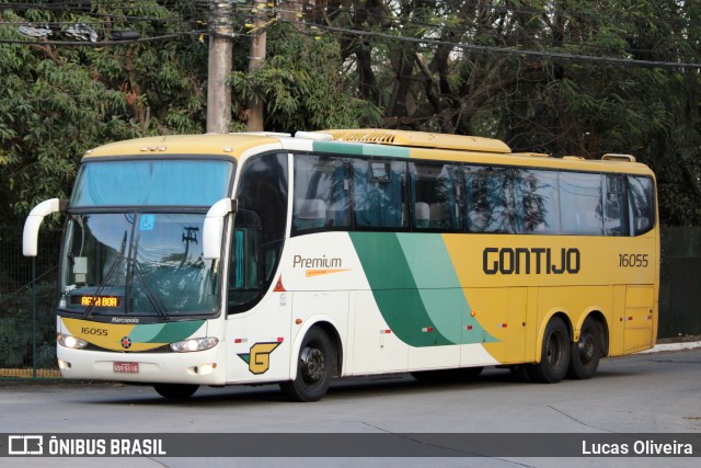 Empresa Gontijo de Transportes 16055 na cidade de São Paulo, São Paulo, Brasil, por Lucas Oliveira. ID da foto: 11183492.