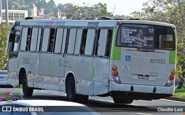 Viação VG B31032 na cidade de Rio de Janeiro, Rio de Janeiro, Brasil, por Claudio Luiz. Número da foto: #11184824.