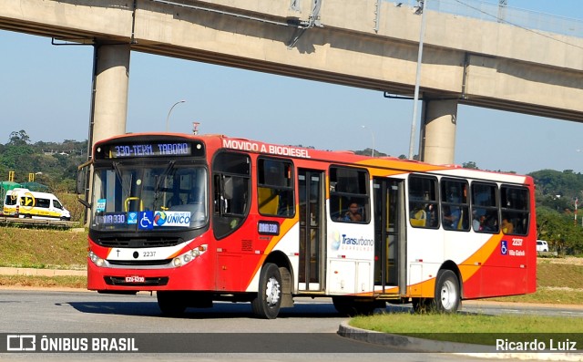 Empresa de Ônibus Vila Galvão 2237 na cidade de Guarulhos, São Paulo, Brasil, por Ricardo Luiz. Número da foto: #11183285.