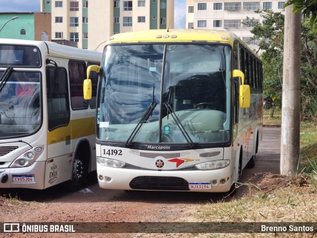 Expresso São José do Tocantins 14192 na cidade de Samambaia, Distrito Federal, Brasil, por Brenno Santos. Número da foto: #11182423.