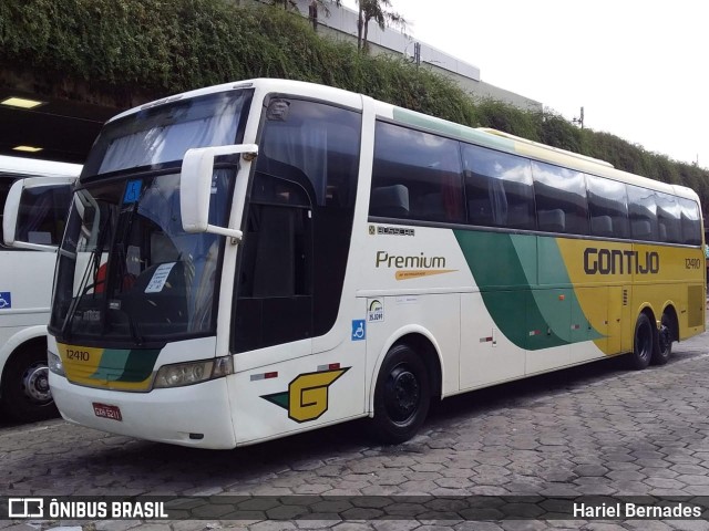 Empresa Gontijo de Transportes 12410 na cidade de Belo Horizonte, Minas Gerais, Brasil, por Hariel Bernades. ID da foto: 11183687.