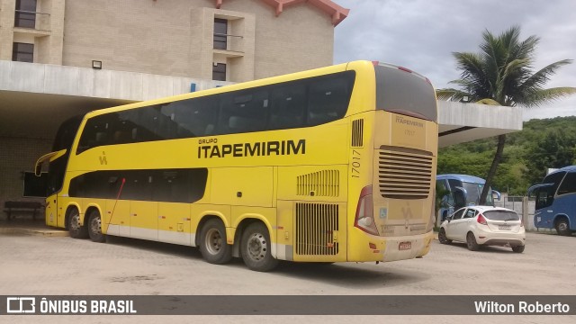 Viação Itapemirim 17017 na cidade de Governador Valadares, Minas Gerais, Brasil, por Wilton Roberto. Número da foto: #11181955.