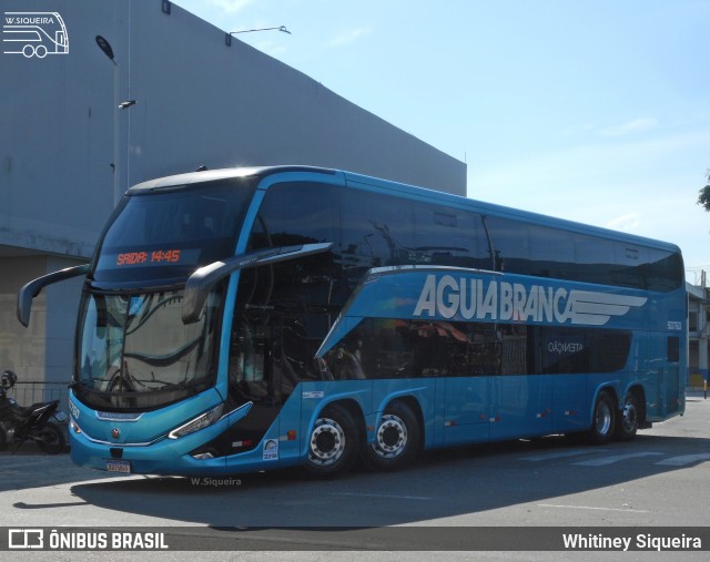 Viação Águia Branca 50760 na cidade de Rio de Janeiro, Rio de Janeiro, Brasil, por Whitiney Siqueira. ID da foto: 11183044.