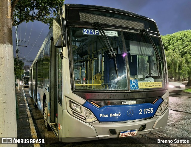 Sambaíba Transportes Urbanos 2 1755 na cidade de São Paulo, São Paulo, Brasil, por Brenno Santos. ID da foto: 11182472.