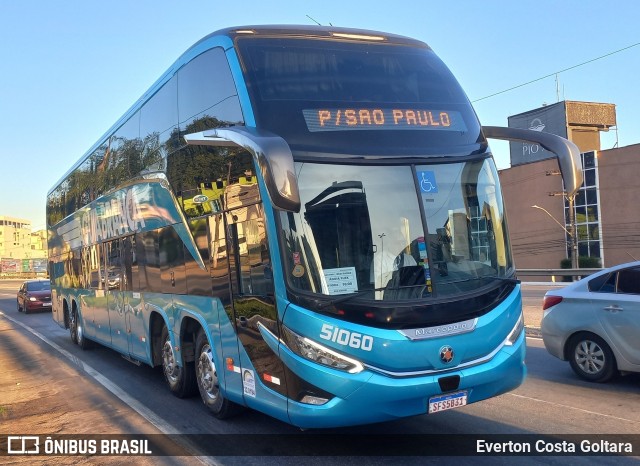 Viação Águia Branca 51060 na cidade de Cariacica, Espírito Santo, Brasil, por Everton Costa Goltara. Número da foto: #11184709.