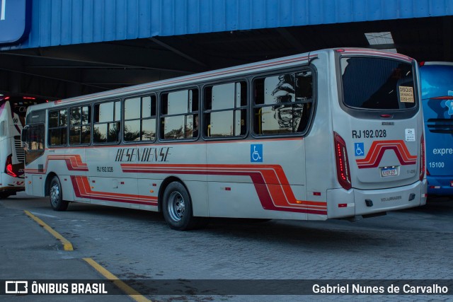 Viação Resendense RJ 192.028 na cidade de Resende, Rio de Janeiro, Brasil, por Gabriel Nunes de Carvalho. Número da foto: #11182162.