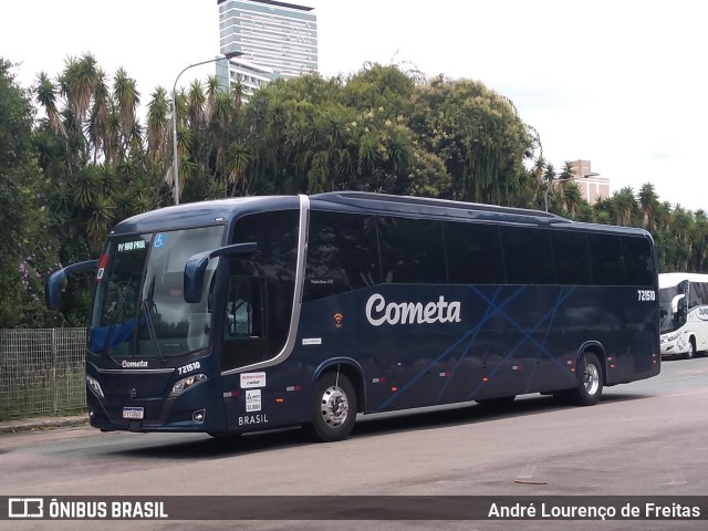 Viação Cometa 721510 na cidade de Curitiba, Paraná, Brasil, por André Lourenço de Freitas. ID da foto: 11184674.