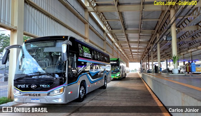 Higer KLQ111HYAEV na cidade de Goiânia, Goiás, Brasil, por Carlos Júnior. Número da foto: #11182800.