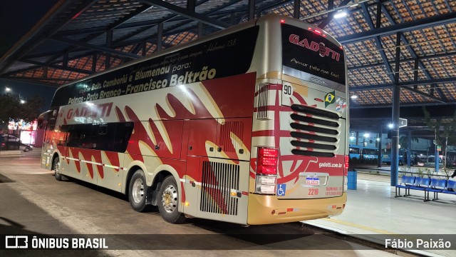 Auto Viação Gadotti 2216 na cidade de Embu das Artes, São Paulo, Brasil, por Fábio Paixão. ID da foto: 11182416.