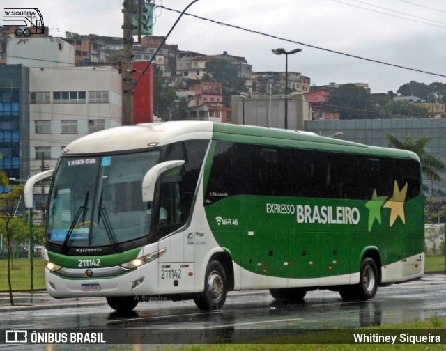 Expresso Brasileiro 211142 na cidade de Vitória, Espírito Santo, Brasil, por Whitiney Siqueira. ID da foto: 11183030.