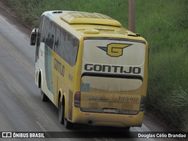 Empresa Gontijo de Transportes 14540 na cidade de Belo Horizonte, Minas Gerais, Brasil, por Douglas Célio Brandao. ID da foto: 11183114.