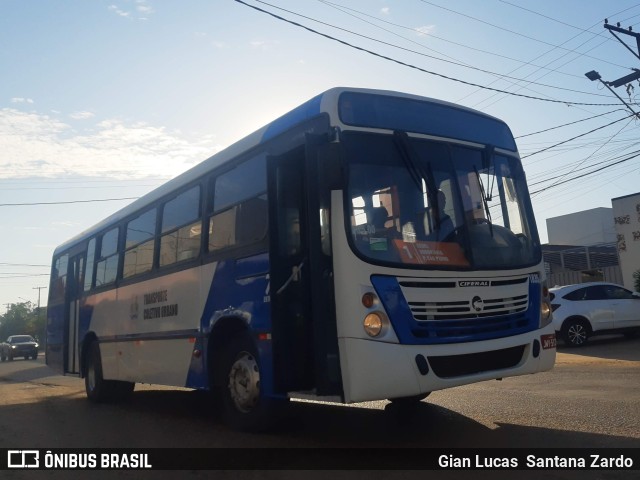 Transvida Transporte Coletivo 1835 na cidade de Ji-Paraná, Rondônia, Brasil, por Gian Lucas  Santana Zardo. Número da foto: #11184492.