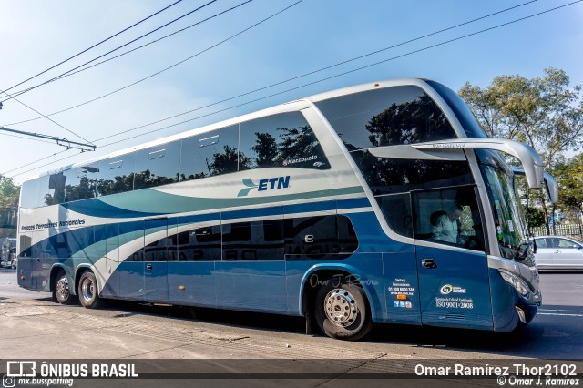 ETN - Enlaces Terrestres Nacionales 7029 na cidade de Gustavo A. Madero, Ciudad de México, México, por Omar Ramírez Thor2102. Número da foto: #11183241.