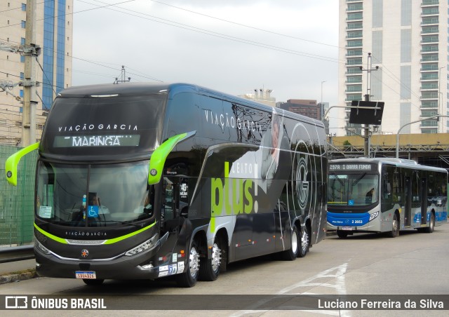 Viação Garcia 88089 na cidade de São Paulo, São Paulo, Brasil, por Luciano Ferreira da Silva. ID da foto: 11244973.