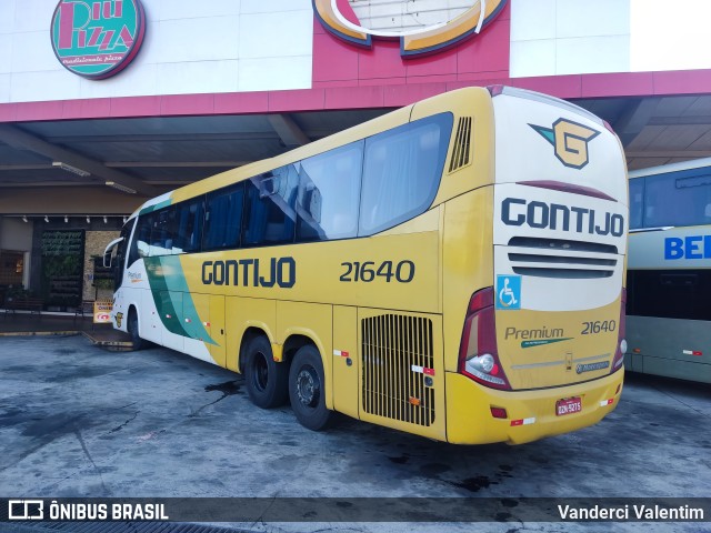 Empresa Gontijo de Transportes 21640 na cidade de São Sebastião da Bela Vista, Minas Gerais, Brasil, por Vanderci Valentim. Número da foto: #11243793.